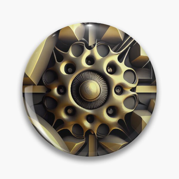 Artikelvorschau, Three Dimensional Artistic Industrial Pattern Digital Painting entworfen und verkauft von CodeAndColors.