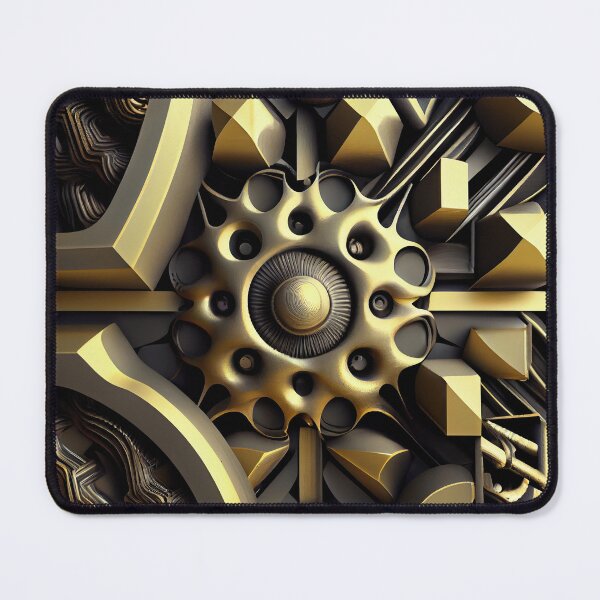 Item preview, Three Dimensional Artistic Industrial Pattern Digital Painting designed and sold by CodeAndColors.