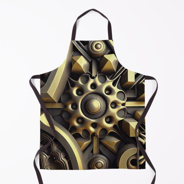 Item preview, Three Dimensional Artistic Industrial Pattern Digital Painting designed and sold by CodeAndColors.