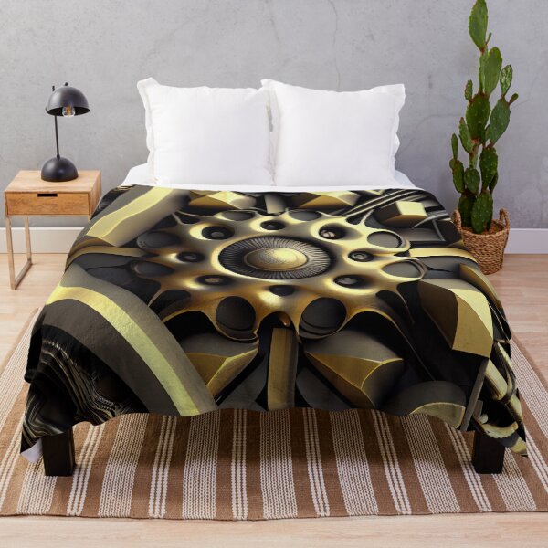 Item preview, Three Dimensional Artistic Industrial Pattern Digital Painting designed and sold by CodeAndColors.
