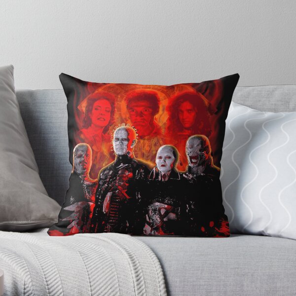 Hellraiser Cenobites Throw Pillow
