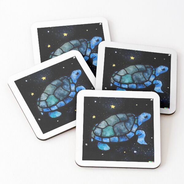 Item preview, starry night turtle designed and sold by R4ndomArt.