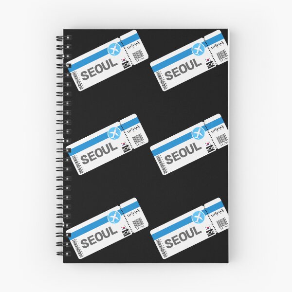 Item preview, Boarding pass to Seoul (South korea) designed and sold by Kimchi-style-.