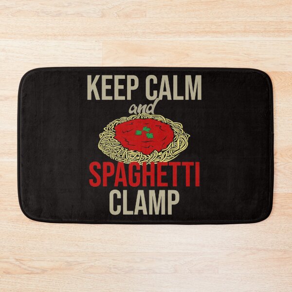 Item preview, Keep Calm And Spaghetti Clamp - Funny Vector Art Spaghetti  designed and sold by leo121687.