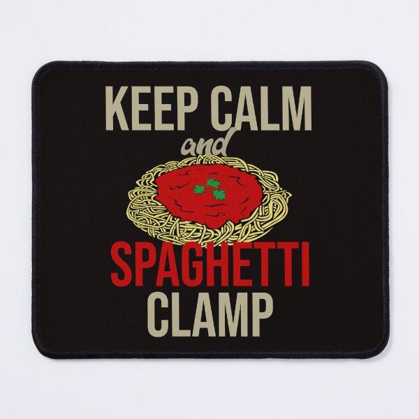 Item preview, Keep Calm And Spaghetti Clamp - Funny Vector Art Spaghetti  designed and sold by leo121687.