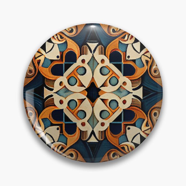 Artikelvorschau, Ancient Eclectic Pattern Digital Painting entworfen und verkauft von CodeAndColors.