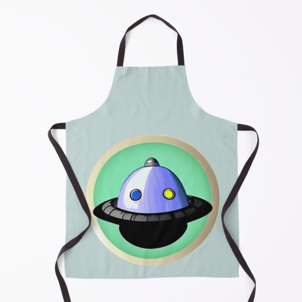 Item preview, Cartoon Flying Saucer designed and sold by RedFirecracker.