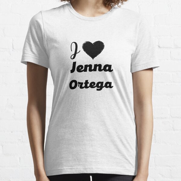 I love Jenna Ortega Classic Black Heart Essential T-Shirt