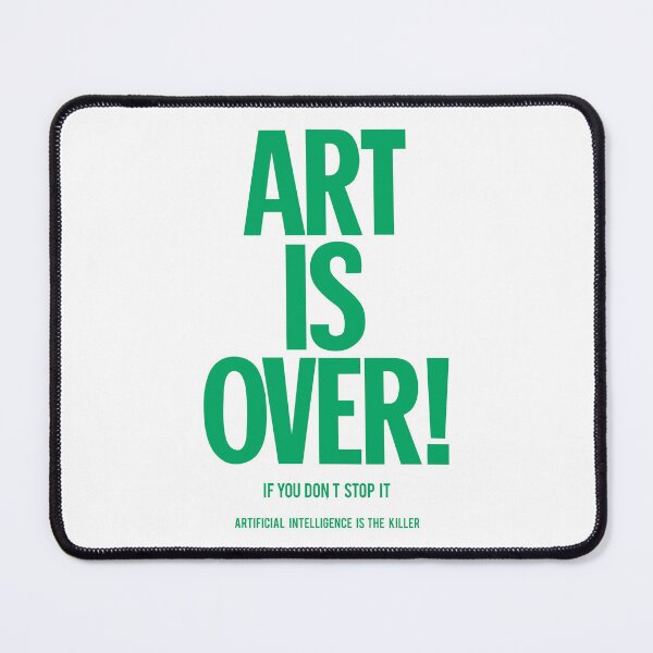 Item preview, Art is over - yoko - artificial intelligence designed and sold by Boogosh.