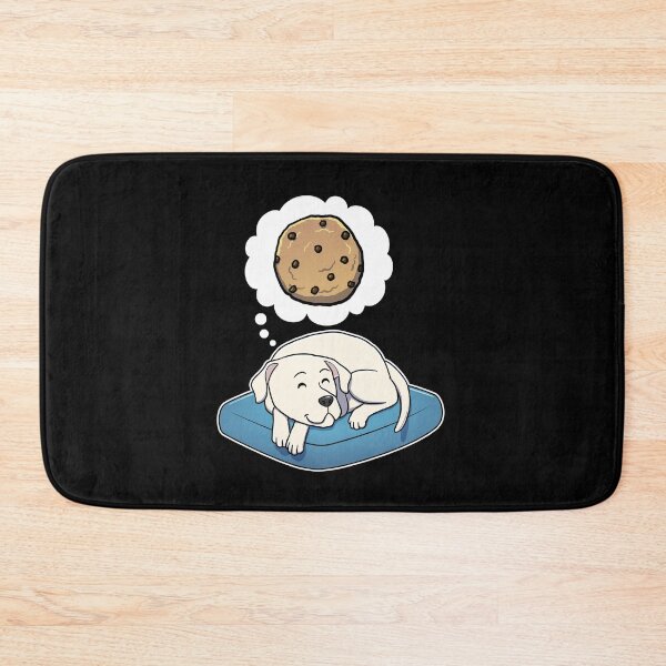 Item preview, Dogo Argentino dreaming about Chocolate Chip Cookies designed and sold by DoggieDelights.