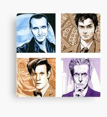 Time Travellers Nine to Twelve! Canvas Print