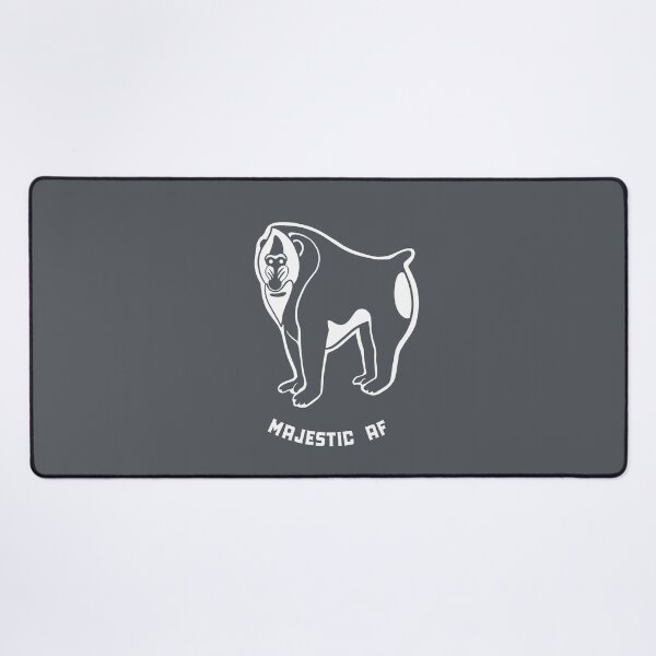 Item preview, Mandrill monkey. Funny majestic dude. Stylized design negative-space designed and sold by martodesign.