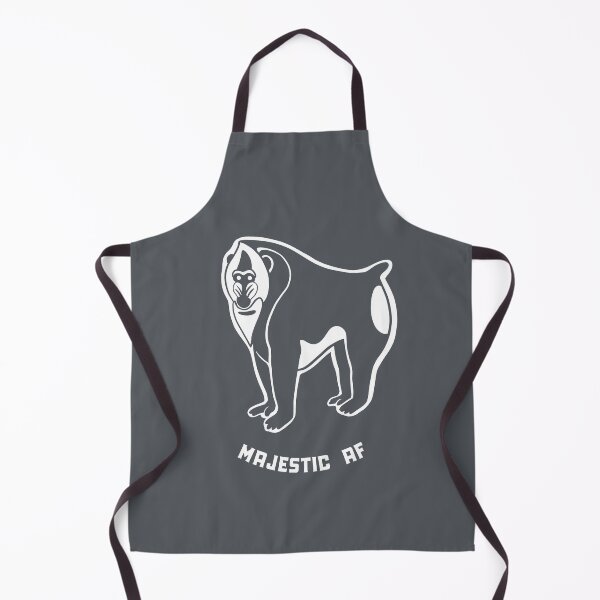 Item preview, Mandrill monkey. Funny majestic dude. Stylized design negative-space designed and sold by martodesign.