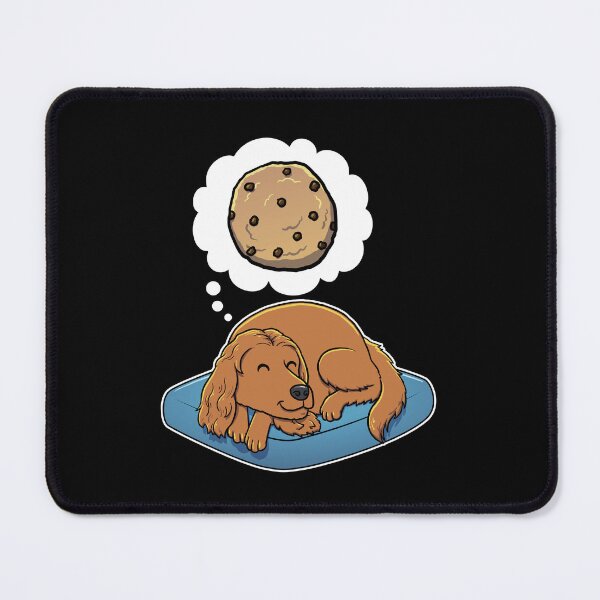 Item preview, English Cocker Spaniel dreaming about Chocolate Chip Cookies designed and sold by DoggieDelights.