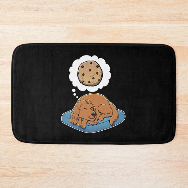 Item preview, English Cocker Spaniel dreaming about Chocolate Chip Cookies designed and sold by DoggieDelights.
