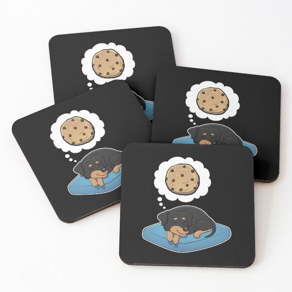 Item preview, Miniature Pinscher dreaming about Chocolate Chip Cookies designed and sold by DoggieDelights.