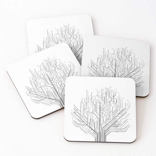 Item preview, lines tree b/w designed and sold by joan manel zamora.