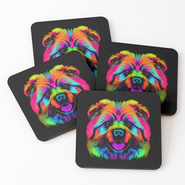 Item preview, Chow Chow Dog Colorful Paint Splash designed and sold by rafaeltto.