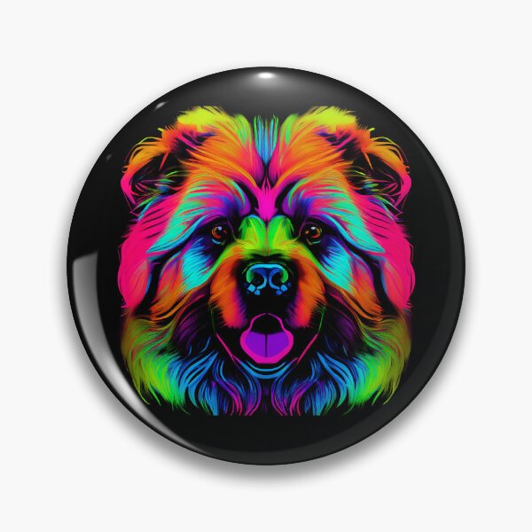 Item preview, Chow Chow Dog Colorful Paint Splash designed and sold by rafaeltto.