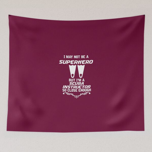 Item preview, Not Superhero But Scuba Instructor designed and sold by AlwaysAwesome.