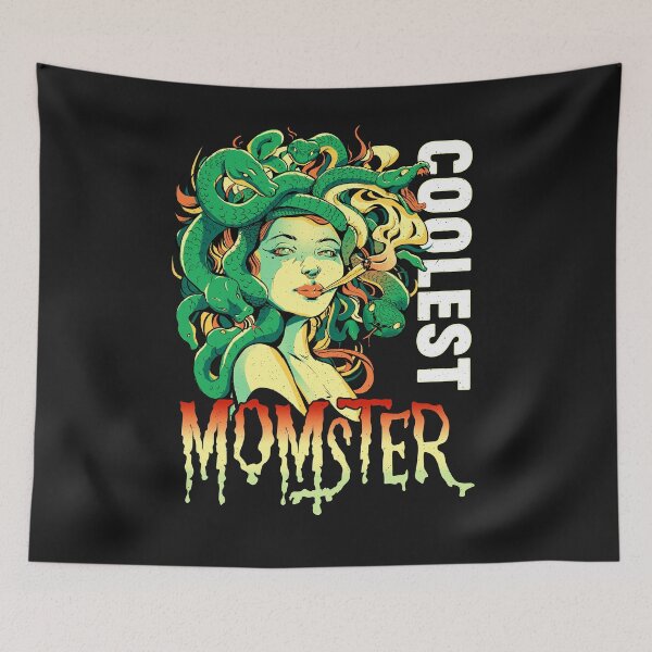 Item preview, Momster Medusa Mother - Halloween designed and sold by ChrisFeil.