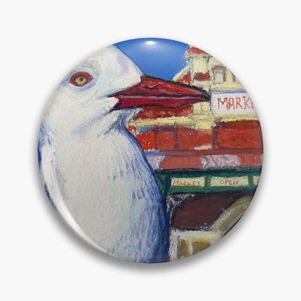Artikelvorschau, „The Local“ (Fremantle WA Möwe auf Fremantle Märkten) entworfen und verkauft von AllisonBellArt.