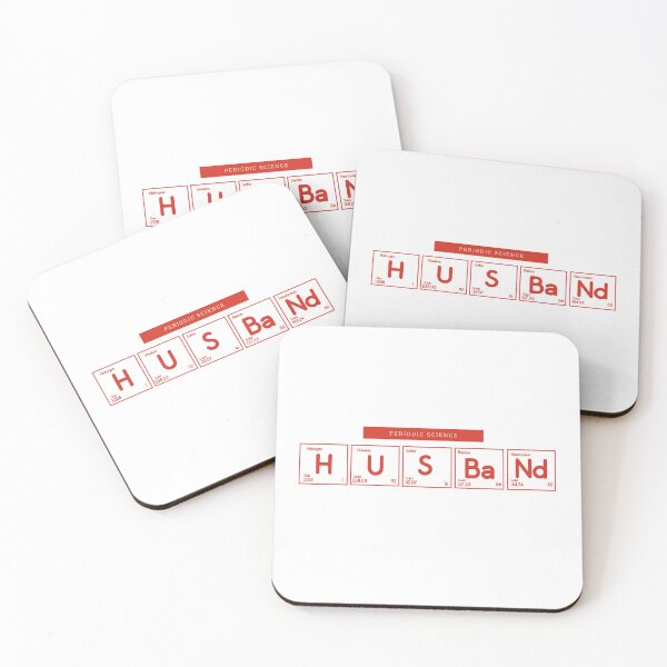 Item preview, Husband Periodic Science Scrabble designed and sold by artacalla.