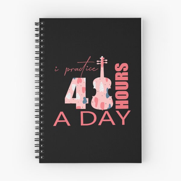 Item preview, I Practice 40 Hours A Day - A Violin Quote designed and sold by TheGreedyCrypto.