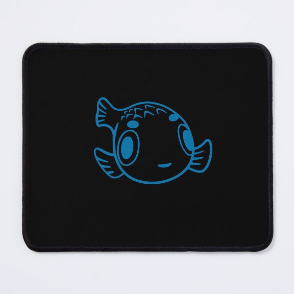 Item preview, Minimal Puffer fish. Stylized art for bubblefish fans with blue ink designed and sold by martodesign.