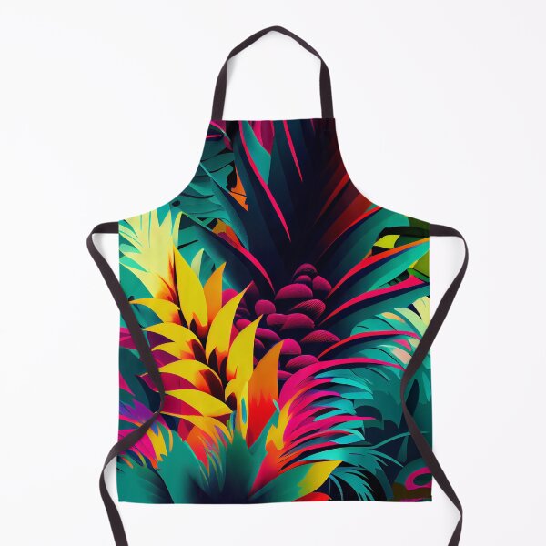 Item preview, Psychedelic Saturated Aggressive Tropical Pattern Digital Painting designed and sold by CodeAndColors.