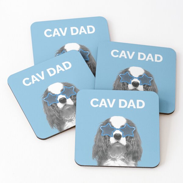 Item preview, CAV DAD a perfect design for every Cavalier King Charles Spaniel lover designed and sold by buniaandco.
