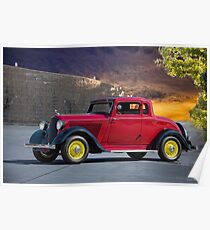 1933 Plymouth PD Coupe 'Five Window' Poster