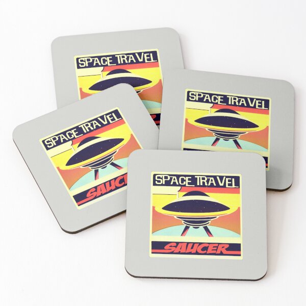 Item preview, Space Travel Saucer - Comic Book Style designed and sold by RedFirecracker.