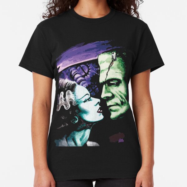 Bride & Frankie Monsters in Love Classic T-Shirt