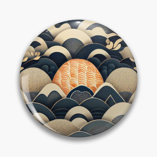 Artikelvorschau, Calming Pattern Digital Painting entworfen und verkauft von CodeAndColors.