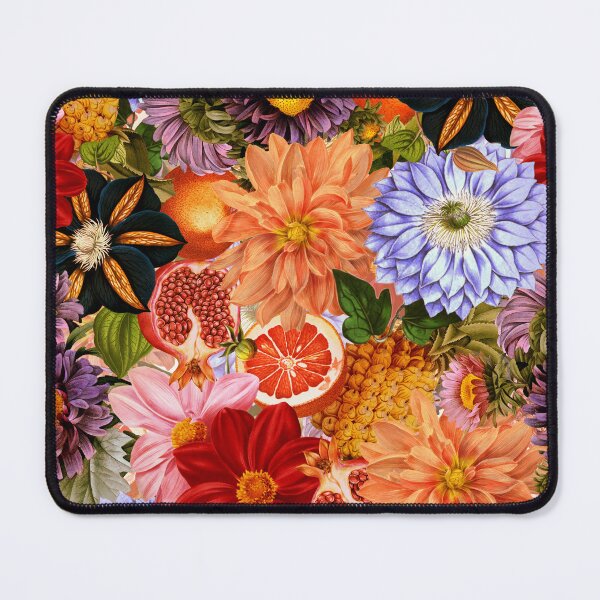 Item preview, Vintage Summer Tropical Flowers And Fruits Botanical Garden Pattern  Nightgarden designed and sold by UtArt.
