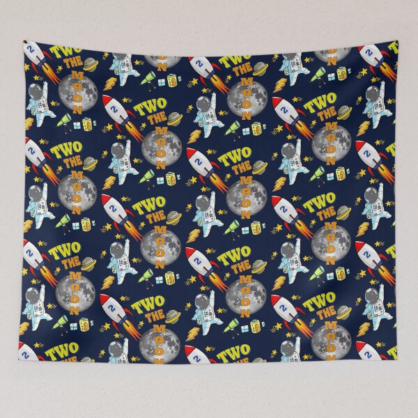 Item preview, Space Birthday Two The Moon 2 Year Old Birthday  designed and sold by tamdevo1.