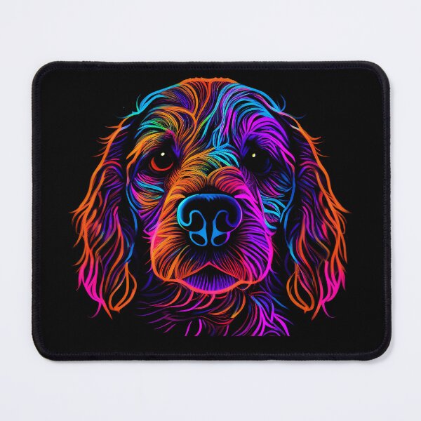 Item preview, Cockapoo Dog Colorful Paint Splash designed and sold by rafaeltto.