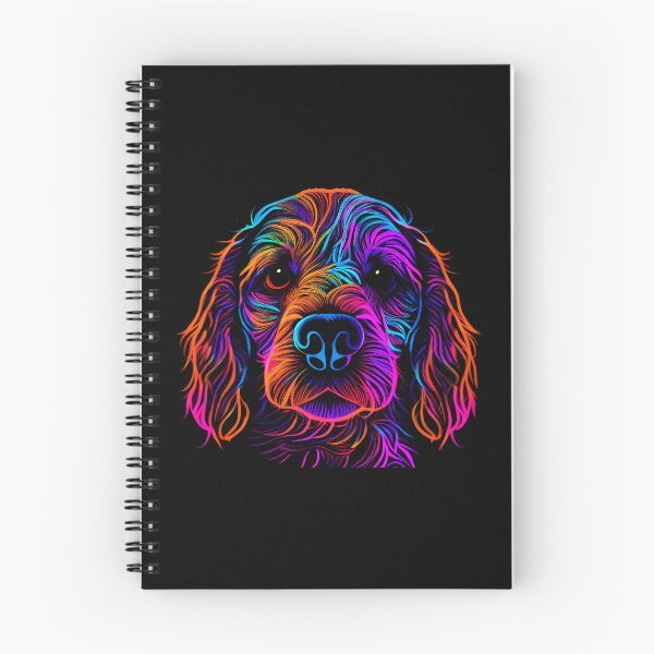 Item preview, Cockapoo Dog Colorful Paint Splash designed and sold by rafaeltto.