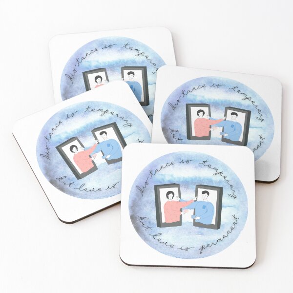 Item preview, Distance Is Temporary but Love Is Permanent designed and sold by brytfanna.