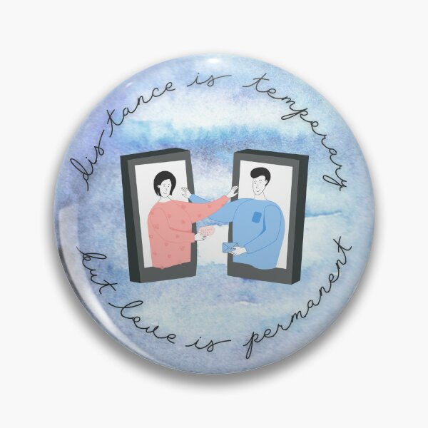 Item preview, Distance Is Temporary but Love Is Permanent designed and sold by brytfanna.