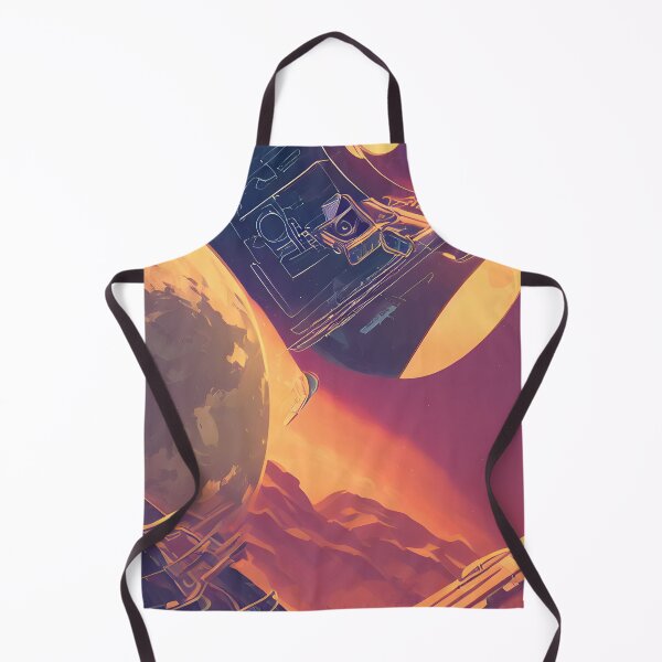 Item preview, Space exploration, planets, journey to mars, space illustration, designed and sold by avibar.