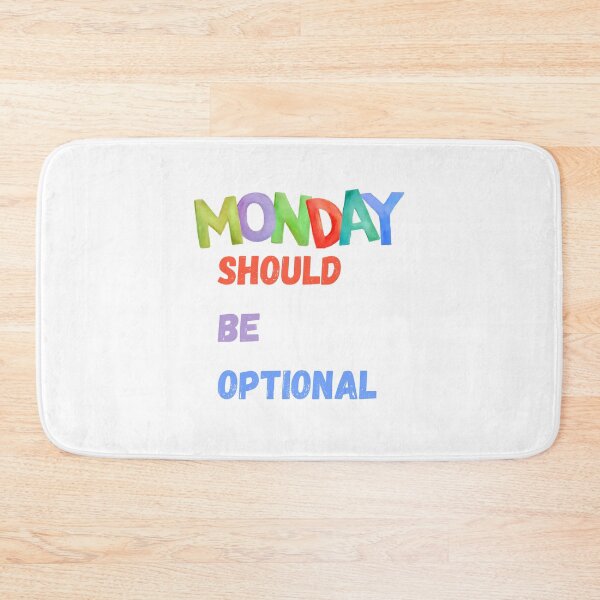 Item preview, Monday should be optional designed and sold by Design Kingdom.