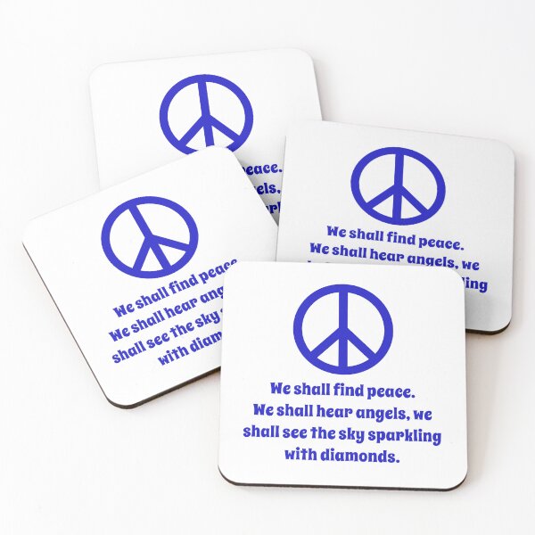 Item preview, We Shall Find Peace designed and sold by CrankyOldDude.