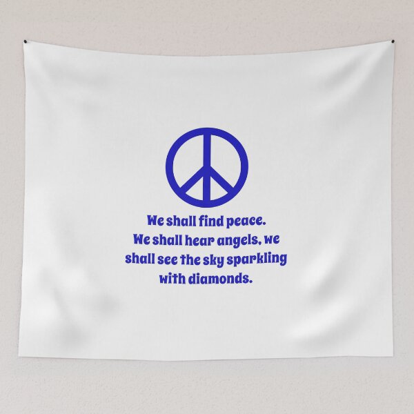 Item preview, We Shall Find Peace designed and sold by CrankyOldDude.