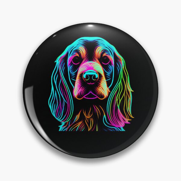 Item preview, Cocker Spaniel Dog Colorful Paint Splash designed and sold by rafaeltto.
