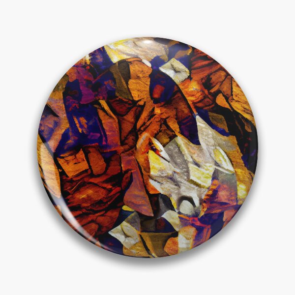Artikelvorschau, Semi Abstract Dramatic Rough Coarse Extreme Pattern Digital Painting entworfen und verkauft von CodeAndColors.
