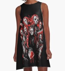 Vestido acampanado Jason Voorhees (Muchas caras de)