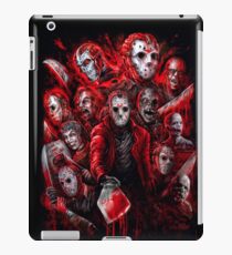 Jason Voorhees (Many faces of) iPad Case/Skin