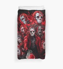 Jason Voorhees (Many faces of) Duvet Cover
